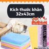 Khăn Tắm Cho Chó Mèo Siêu Thấm Hút Nước, Không Bám Lông