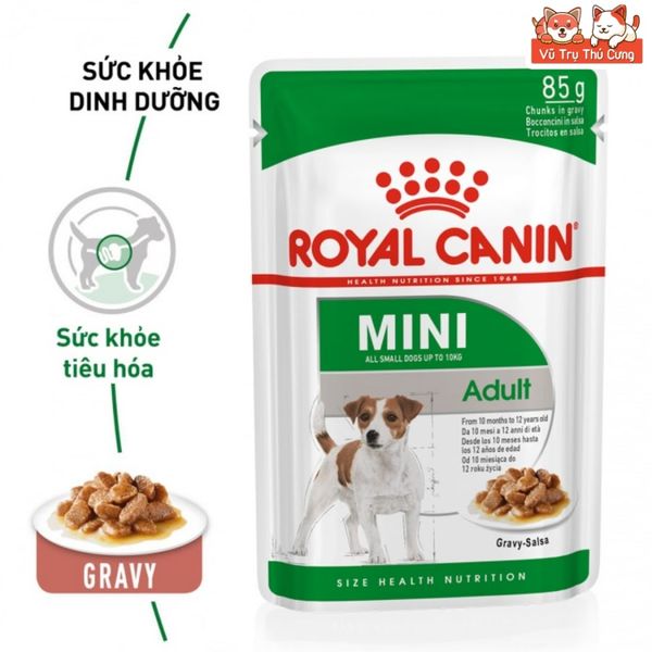 Pate Cho Chó Royal Canin Mini Adult Gói 85g