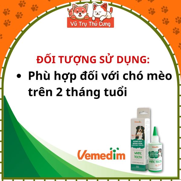 Dung Dịch Vệ Sinh Răng Miệng Cho Thú Cưng Vemedim 100ml2