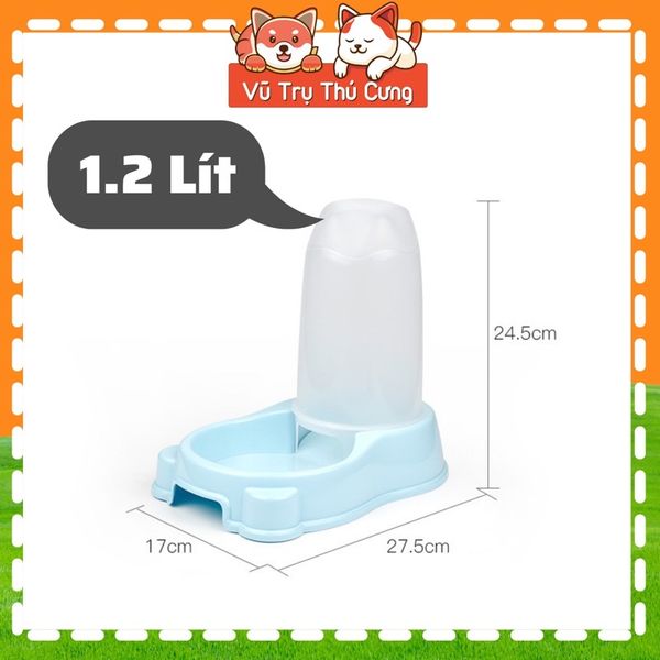 Bình đựng hạt tự động cho chó mèo, Bát cho cho thú cưng, bình đựng nước