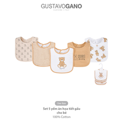 5 BIBS ONE SIZE