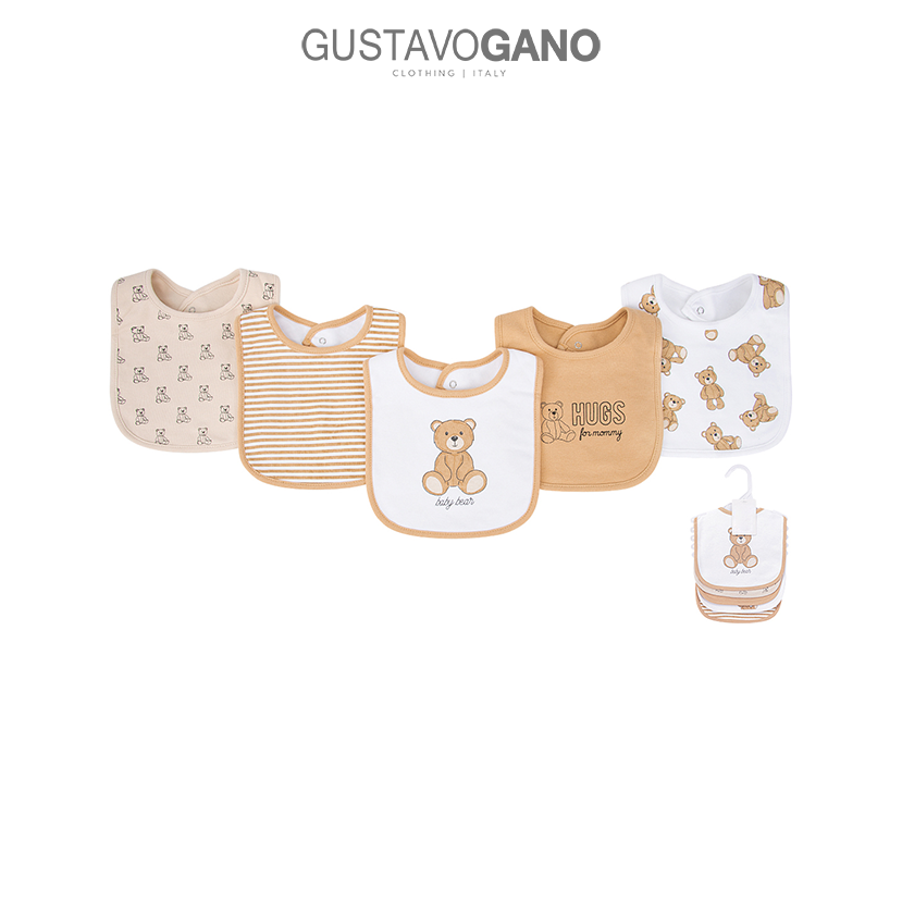 5 BIBS ONE SIZE