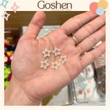  Charm Nhựa Ngọc Trang Trí Handmade Nhiều Hình Trái Tim, Bông Tuyết, Ngôi Sao 