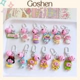  Móc Khóa Charm Nhiều Mẫu Dễ Thương, Móc Chìa Khoá, Treo Balo, Túi Xách 