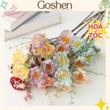  Hoa Trà Gạo Cổ, một cành 60cm, Nhiều Màu, Trang Trí Nhà Cửa Decor, Hoa Để Bàn 
