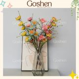  Hoa Trà Gạo Cổ, một cành 60cm, Nhiều Màu, Trang Trí Nhà Cửa Decor, Hoa Để Bàn 