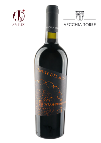 Rượu Vang Ý Cantina Vecchia Torre Syrah- Primitivo IGP Salento Rosso Tenute Del Sud 2021
