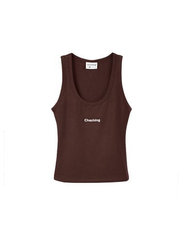 CHACHING RIBBED TANK - NÂU