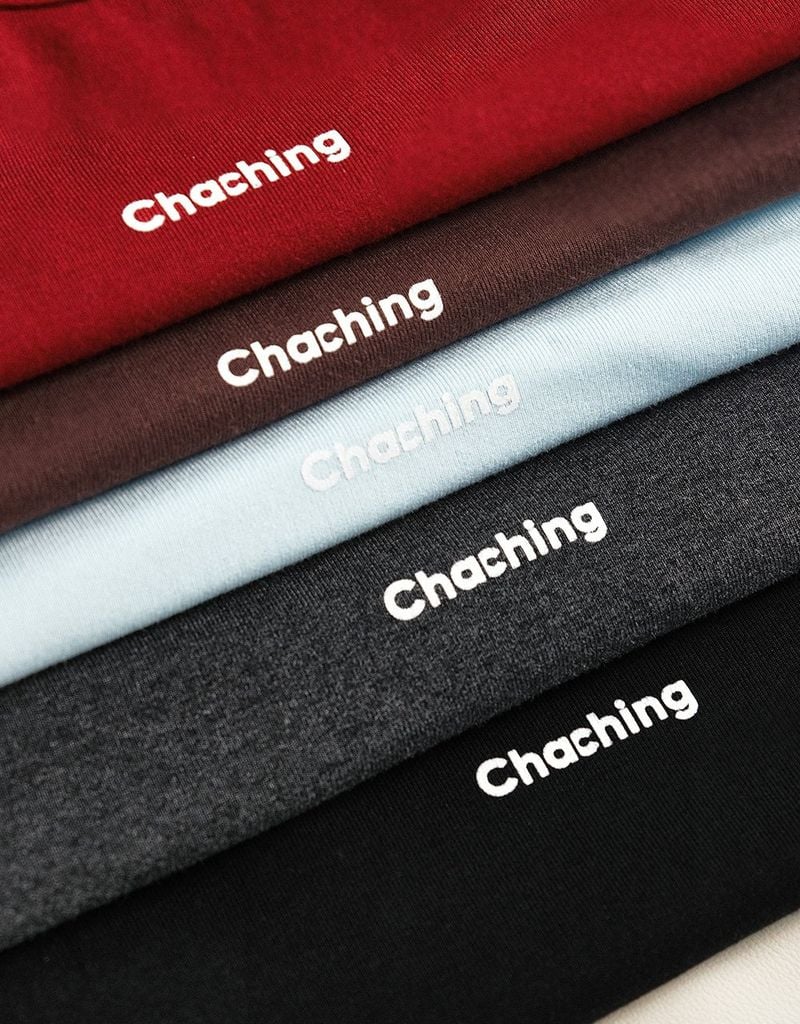 CHACHING RIBBED TANK - ĐEN