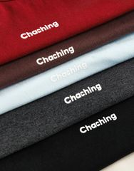 CHACHING RIBBED TANK - ĐEN
