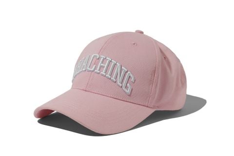 NÓN LƯỠI TRAI THÊU LOGO 3D - HỒNG