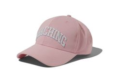 NÓN LƯỠI TRAI THÊU LOGO 3D - HỒNG