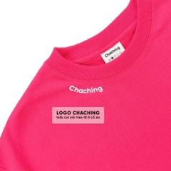 [13 Màu Trendy] Áo Thun Unisex ChaChing, Áo Phông Nam Nữ Form Boxy Cổ Tròn Thêu Logo Vải Thun Cotton Co Giãn 2 Chiều