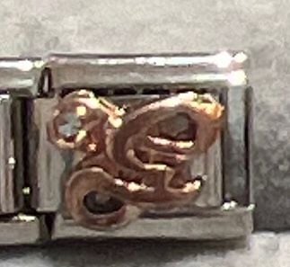 Chữ rose gold