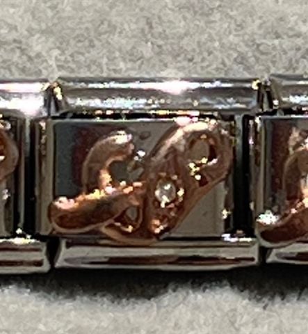 Chữ rose gold