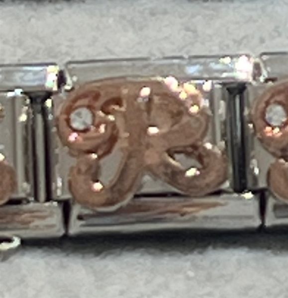 Chữ rose gold