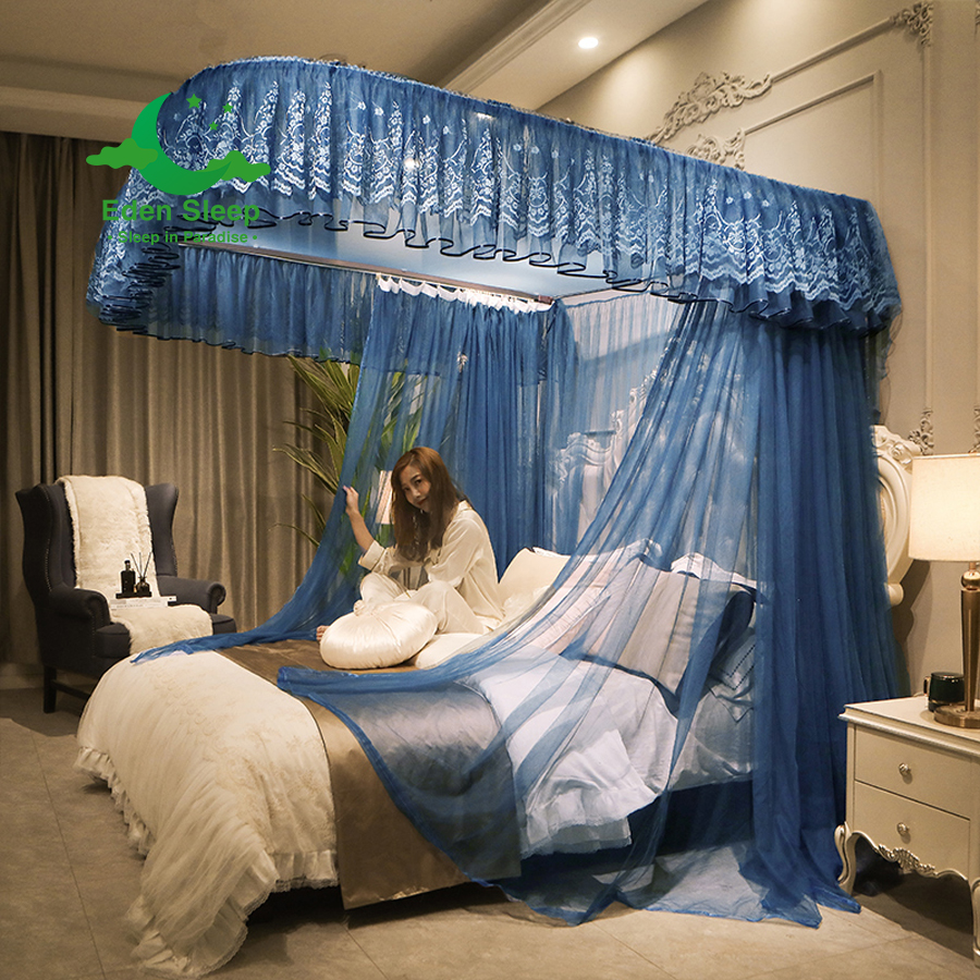 BẢN  2024 Màn/ mùng khung 2 cột không khoan tường