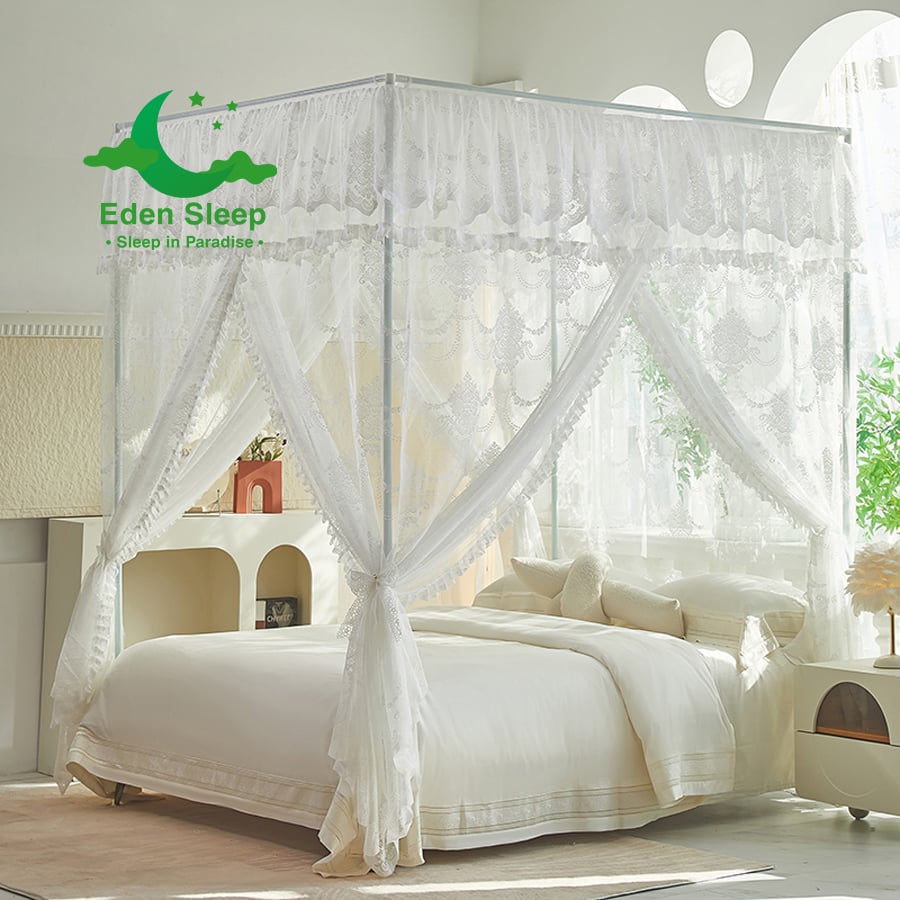 Màn/ mùng ren chống muỗi kiểu Pháp