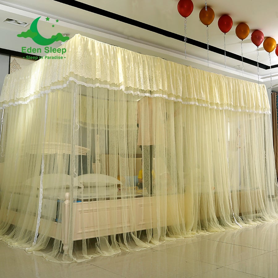 MÙNG MÀN  KHUNG KÍCH THƯỚC NGOẠI CỠ GHÉP GIƯỜNG ĐÔI  - LÀM THEO YÊU CẦU