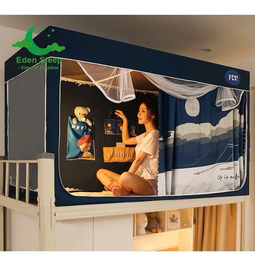 RÈM KÝ TÚC XÁ -  RÈM CHE  GIƯỜNG TẦNG KTX