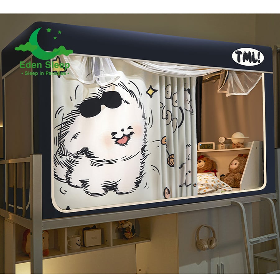 RÈM KÝ TÚC XÁ -  RÈM CHE  GIƯỜNG TẦNG KTX