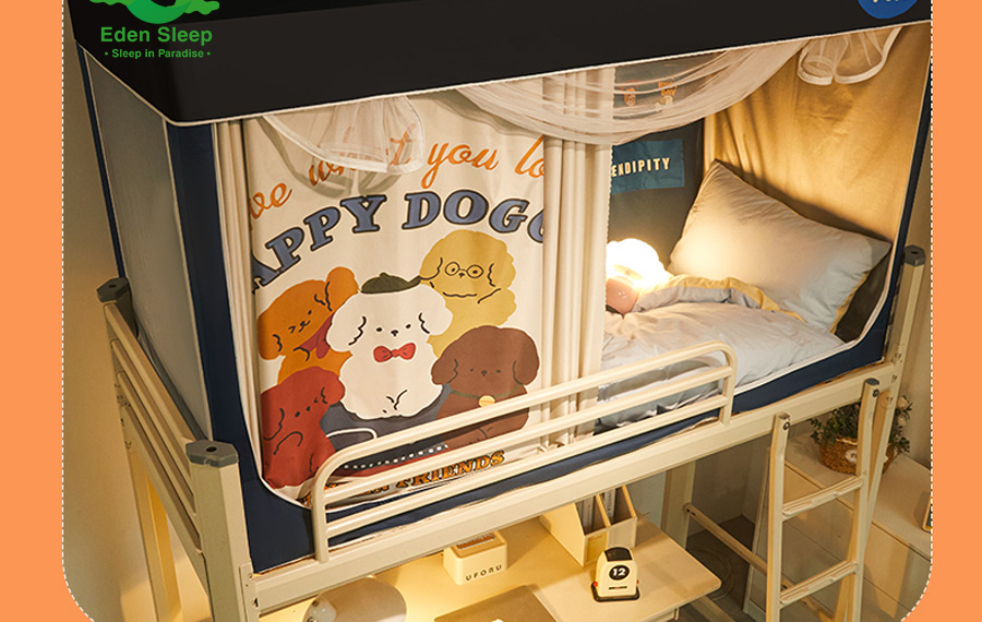 RÈM KÝ TÚC XÁ -  RÈM CHE  GIƯỜNG TẦNG KTX