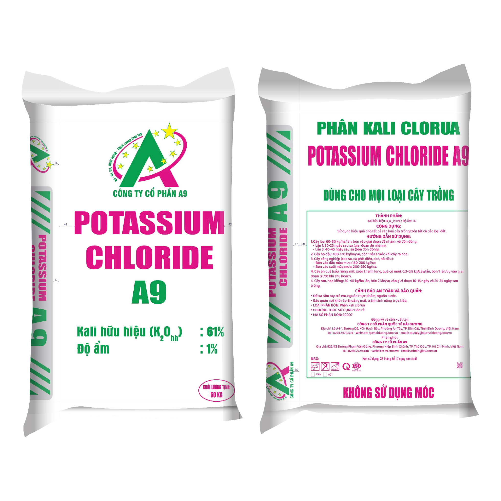  POTASSIUM CHLORIDE A9 (KALI A9) 