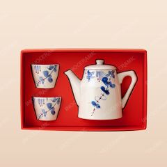 Bộ bình nước cá nhân quà tặng doanh nghiệp trang nhã Lam Ý