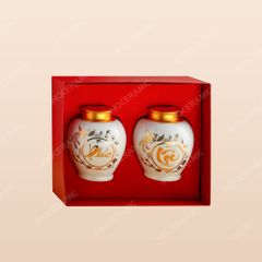 Giftset quà tặng song hũ Phúc Lộc an khang