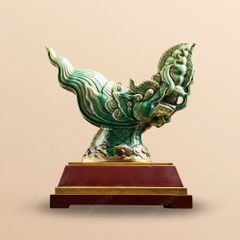 Tượng lưu niệm Đầu Rồng Thời Lý – Quà tặng gốm sứ Bát Tràng ý nghĩa