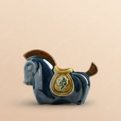 Bộ tượng Tiểu Mã Tấn Bảo Bát Tràng – Tượng ngựa phong thủy may mắn