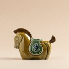 Bộ tượng Tiểu Mã Tấn Bảo Bát Tràng – Tượng ngựa phong thủy may mắn