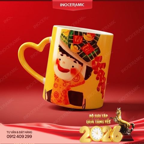 Tuyển tập ly sứ Tết Holiday Bát Tràng – Quà Tết ý nghĩa dành cho doanh nghiệp