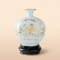 Lọ chiêu tài Mã Đáo Thành Công gốm sứ Bát Tràng ý nghĩa