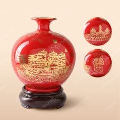 Lọ hút tài lộc Tinh Hoa Sài Gòn - Quà in logo doanh nghiệp