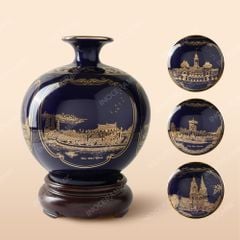 Lọ chiêu tài Tứ cảnh Sài Gòn - Quà tặng doanh nghiệp