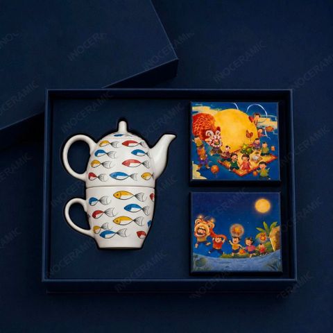 Bộ quà tặng Trung Thu độc lạ Nhất Ẩm Viên Phúc