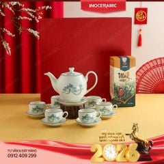 Bộ quà tặng Thanh Liên Cát Phúc – Hộp quà Tết gửi trao lộc xuân cho năm mới