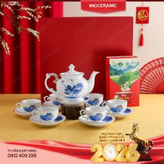 Thanh Liên Vượng Phúc - Bộ quà biếu Tết mang đậm bản sắc tinh hoa trà Việt