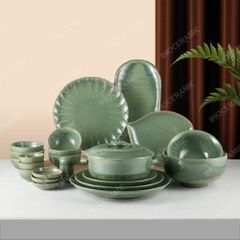 BST Bích Diệp bộ bát đĩa đồng bộ nhà hàng khách sạn
