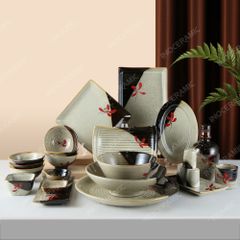 BST Hạ Liên bộ bát đĩa sang trọng cho nhà hàng khách sạn
