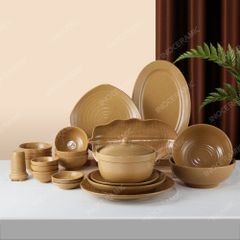 BST Hoàng Sa bộ bát đĩa chuyên dụng cho bàn tiệc nhà hàng