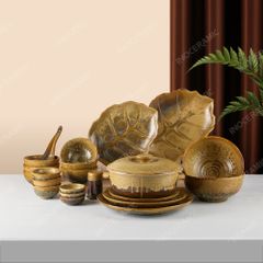 BST Kim Sa bộ bát đĩa phù hợp với không gian nhà hàng khách sạn 5 sao