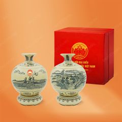 Quả hút lộc nhị cảnh Quyết chiến quyết thắng quà tặng Đại hội MTTQ