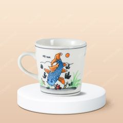 Ly sứ Du lịch Việt Nam vẽ tay in logo lưu niệm