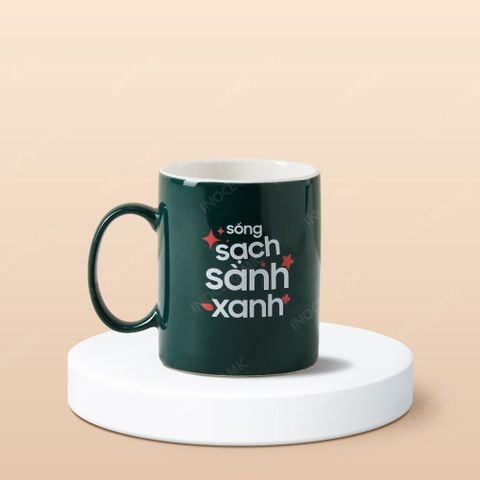 Ly sứ Bát Tràng - In logo công ty bảo hiểm nhân thọ Manulife Việt Nam