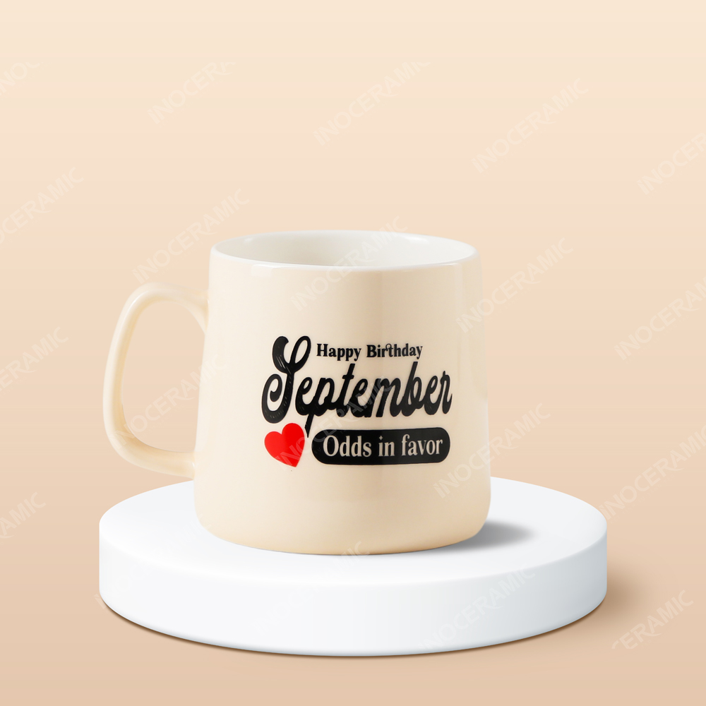 Ly sứ Bát Tràng - In thông điệp chúc mừng sinh nhật theo tháng