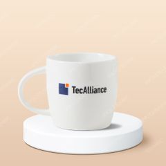 Ly sứ Bát Tràng - In logo thương hiệu Tập đoàn TecAlliance Vietnam