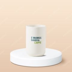 Ly sứ Bát Tràng - In logo quán cà phê S'mores Saigon Caffè