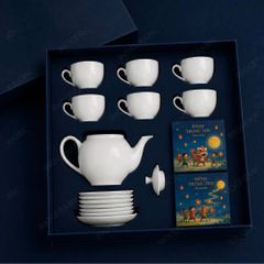 Set bộ trà Bát Tràng tặng khách hàng dịp Trung Thu - Minh An Đoàn Viên